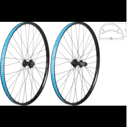 49°N MTB 29-inch Disc 6-Bolt/TA Rear 