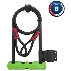 ABUS Ultra 410 U-Lock (9-inch) + Cobra Cable