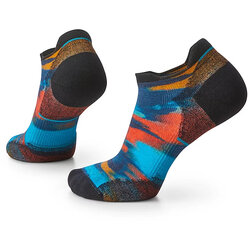 Smartwool Run Targeted Cushion Brush print Low ankle Sock