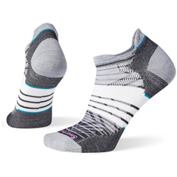 Smartwool Women's Run Zero Cushion Stripe Low Ankle Socks