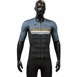 The Bike Shop The Bike Shop Custom Blue Stripe SL R Jersey - Mens